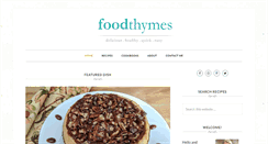 Desktop Screenshot of foodthymes.com